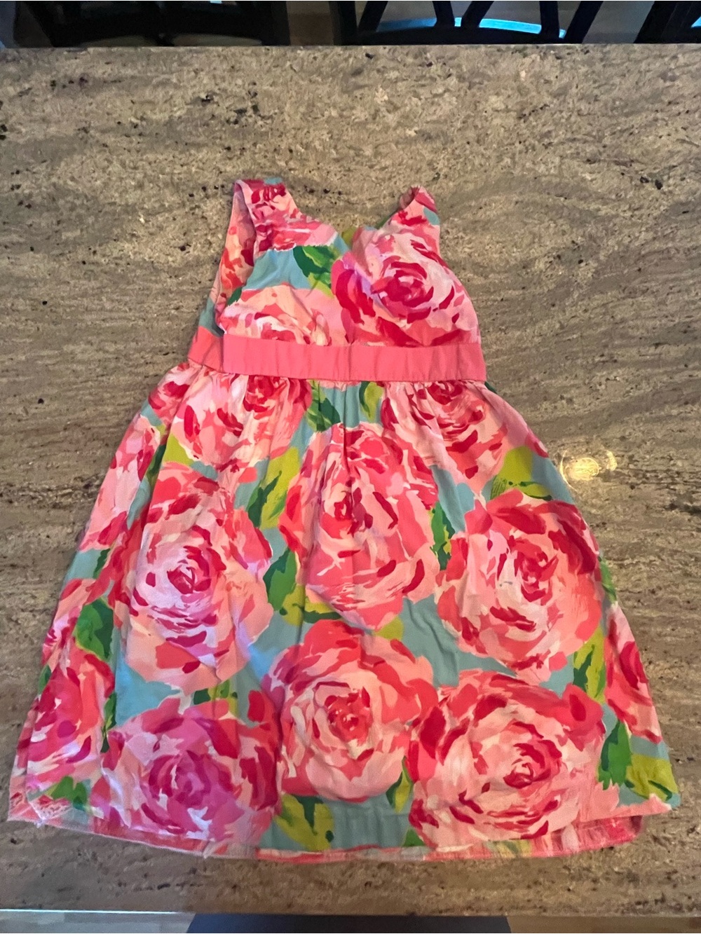 Lilly Pulitzer Hotty Pink First Impressions Little Lilly Dress -size 6